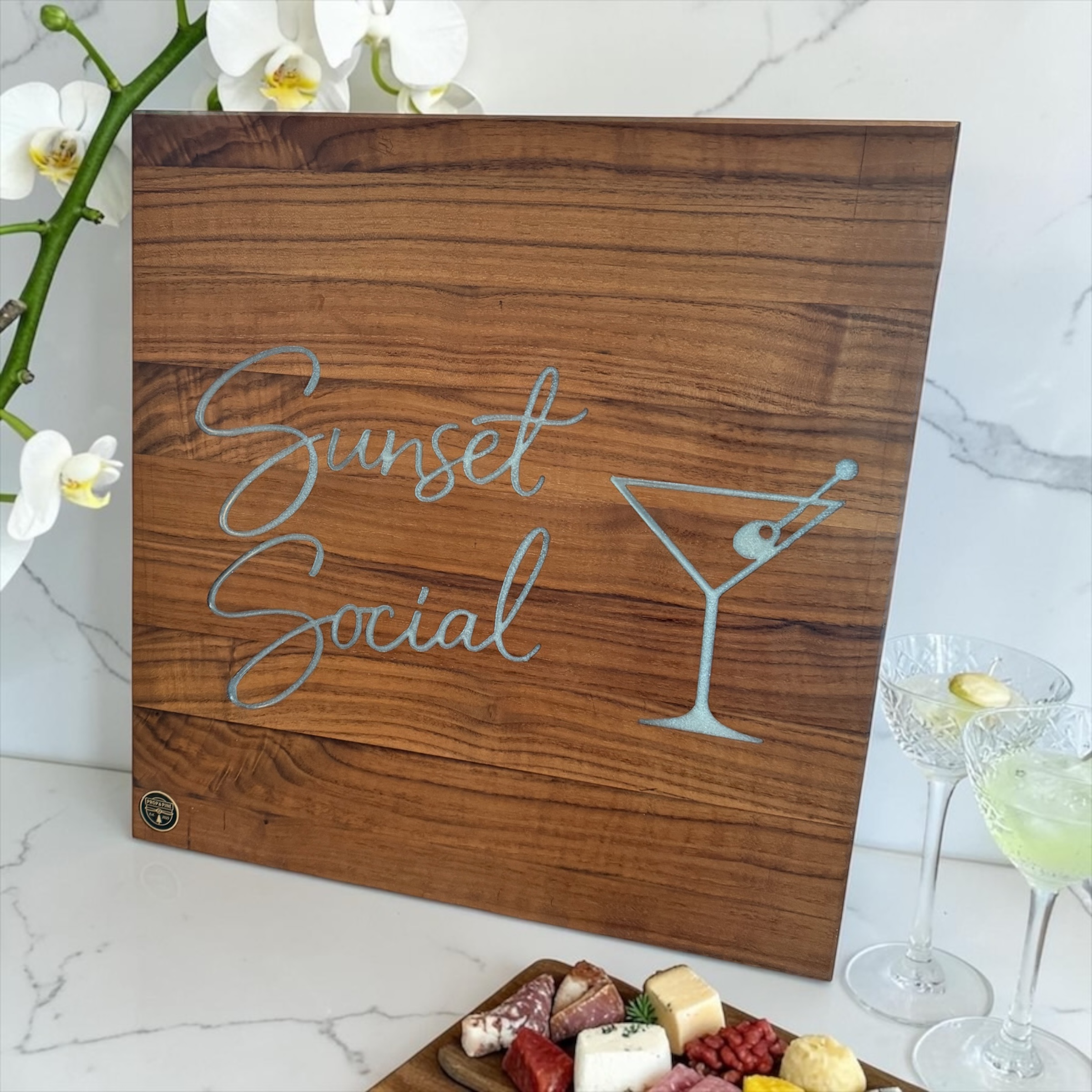 Custom Charcuterie Board | Prop and Pine