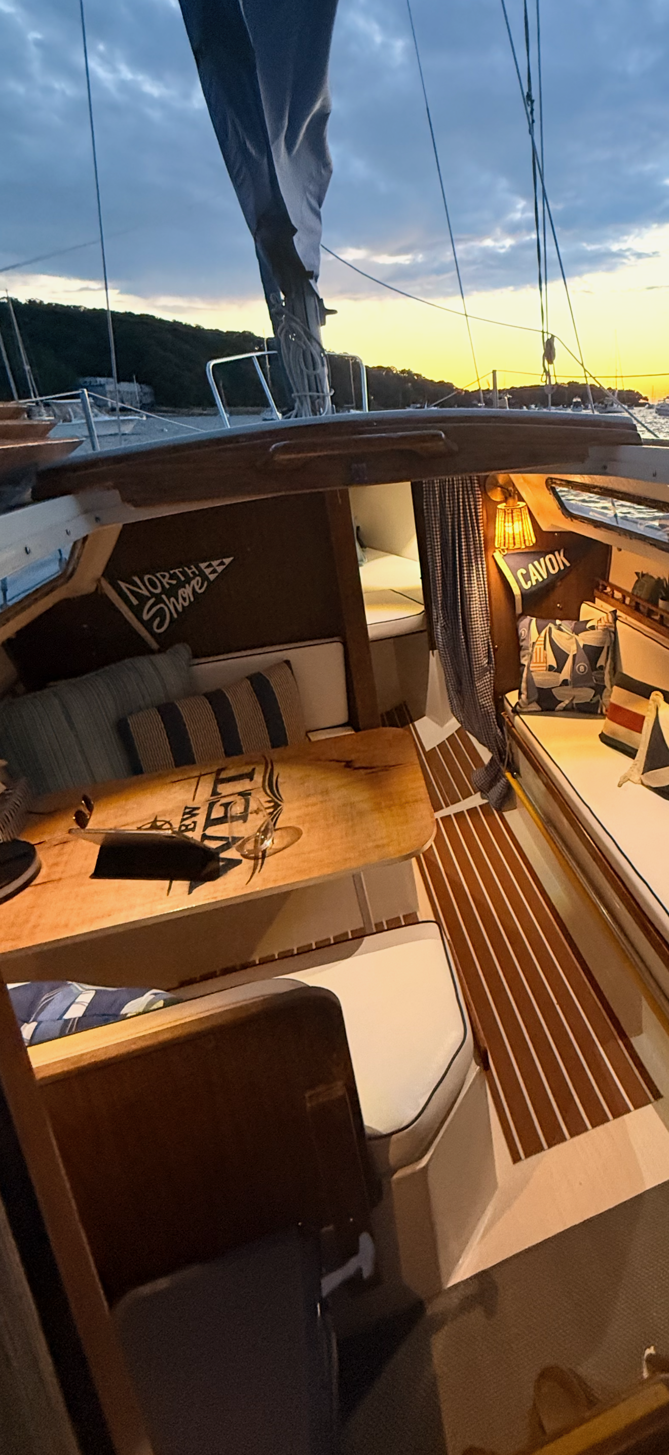 Custom woodwork on Sailboat | Prop and Pine 